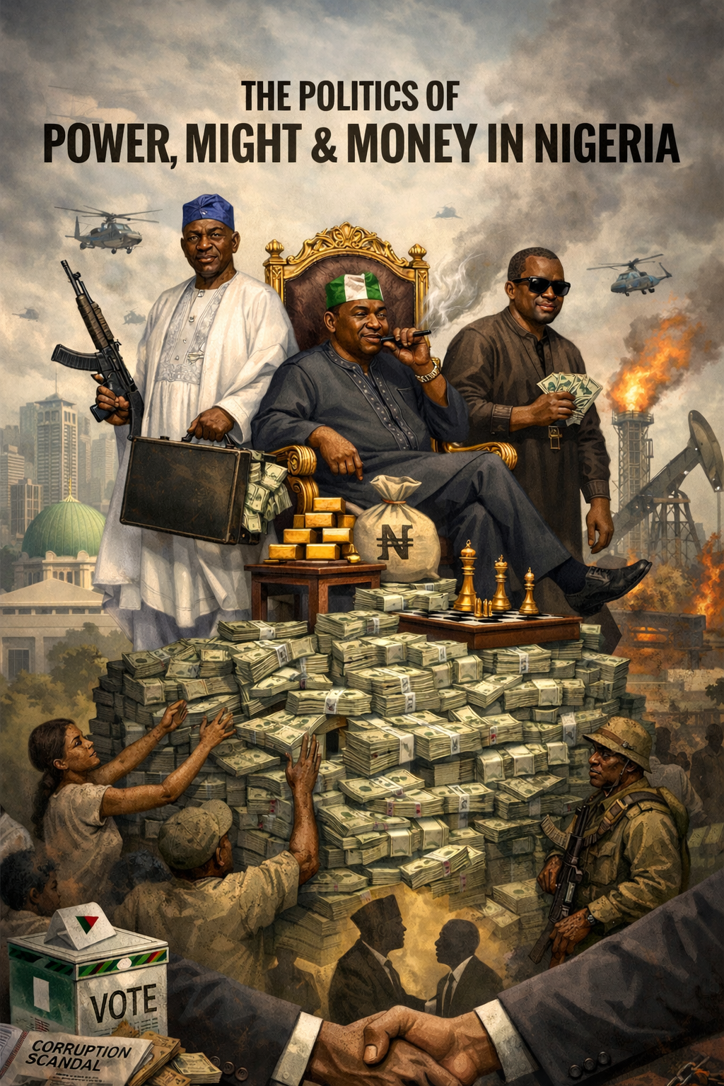 Do you believe Nigerian politics is more about power, might and money than leadership, service and t...