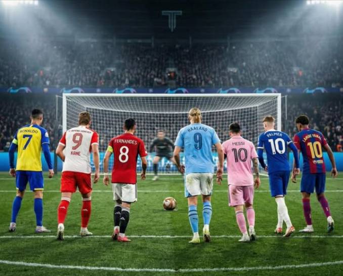 You receive a penalty in the 94th minute of a Champions League final. Who would you let take it?