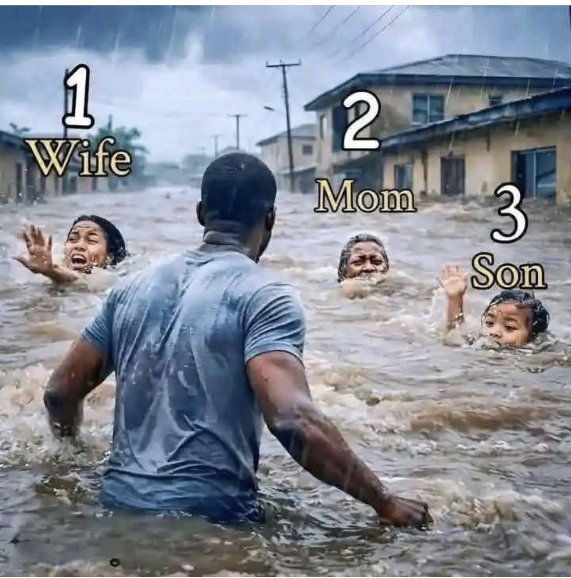 Who Will You Save??
Guys In The House Over To You👇
Drop Your Answers In The Comment Section