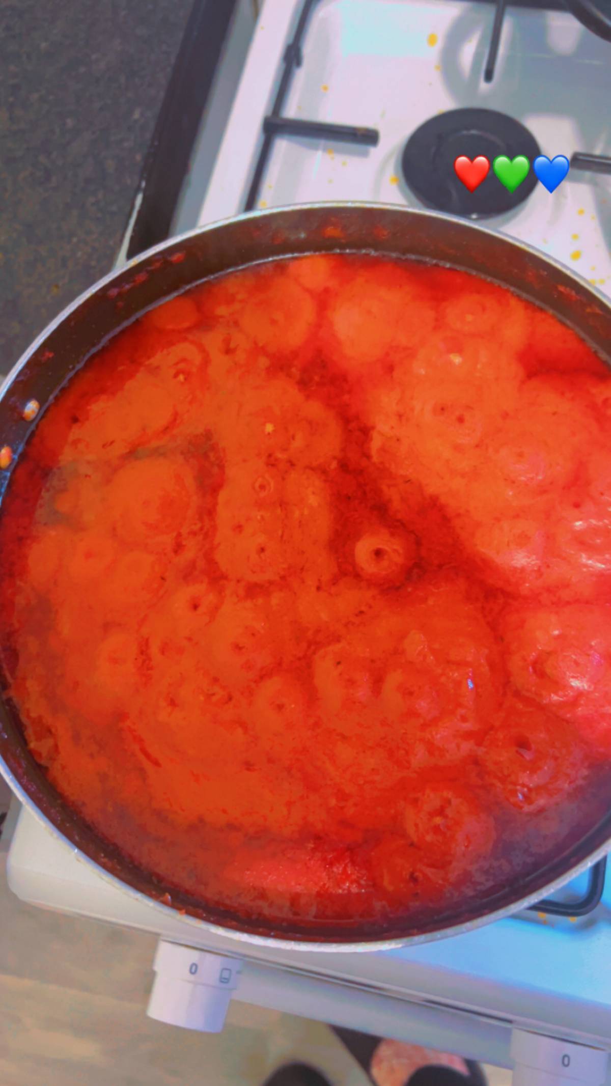 About to prepare stew and the stew itself😁