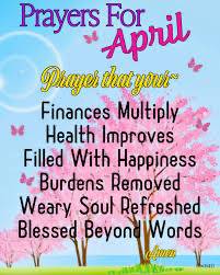 “Welcome April 🌸
May this month bring you multiplied blessings, renewed strength, good health, and...