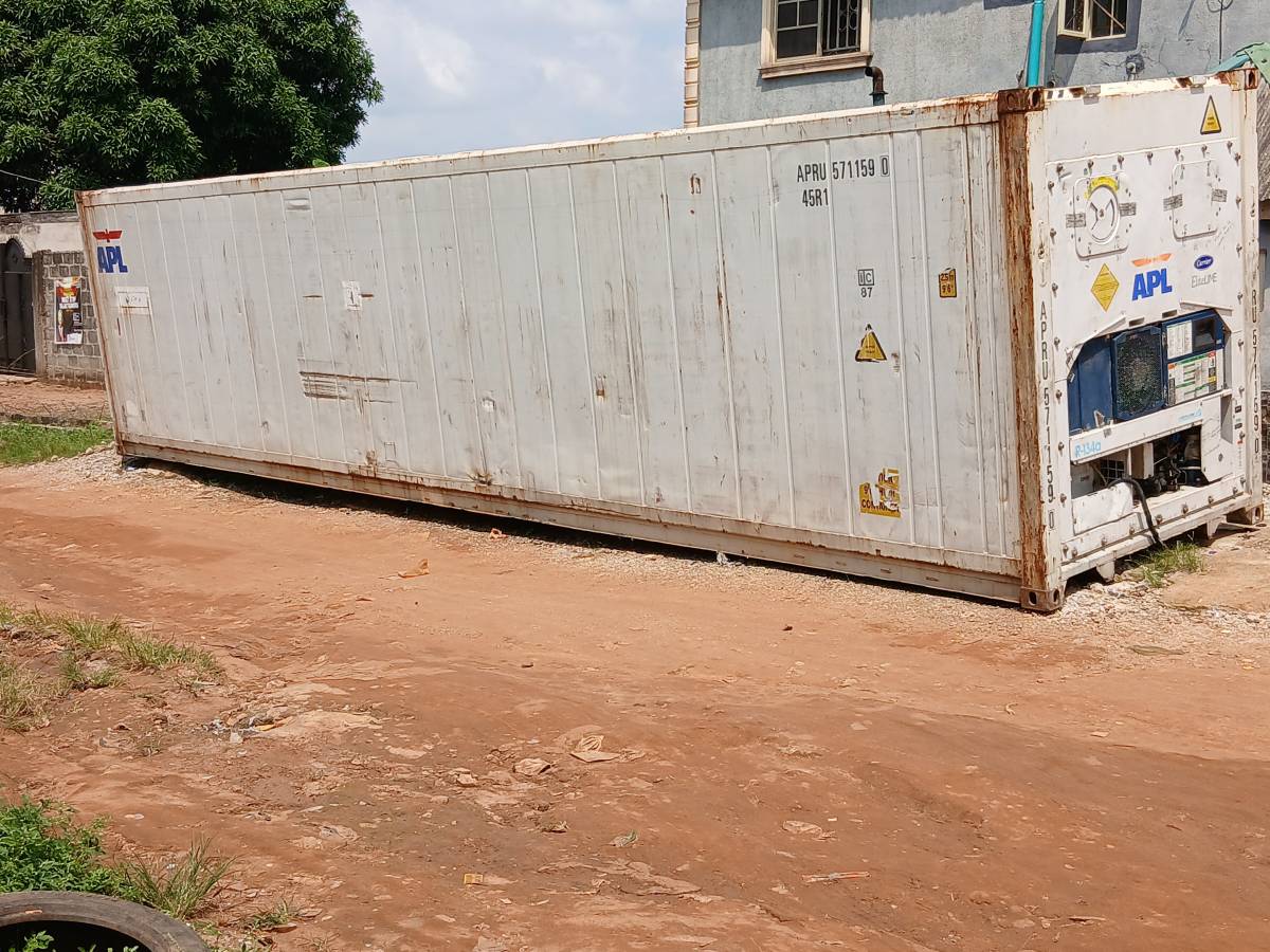 We have for sale 40ft refrigerated container
Location : Apapa , Lagos
Price : 16M