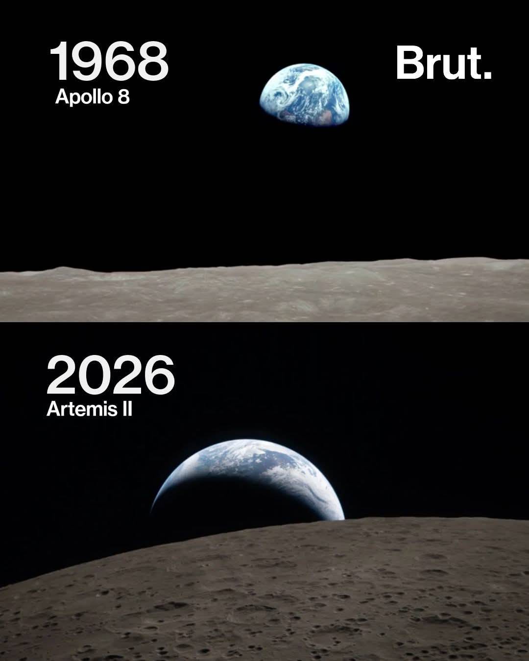 NASA released an amazing photograph showing the "Earthset" from Artemis II as the Orion began its lu...