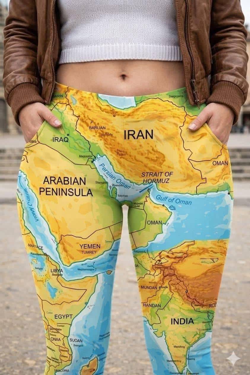 “For anyone who doesn't know where the Strait of Hormuz is—now you know.
🤣🤣🤣