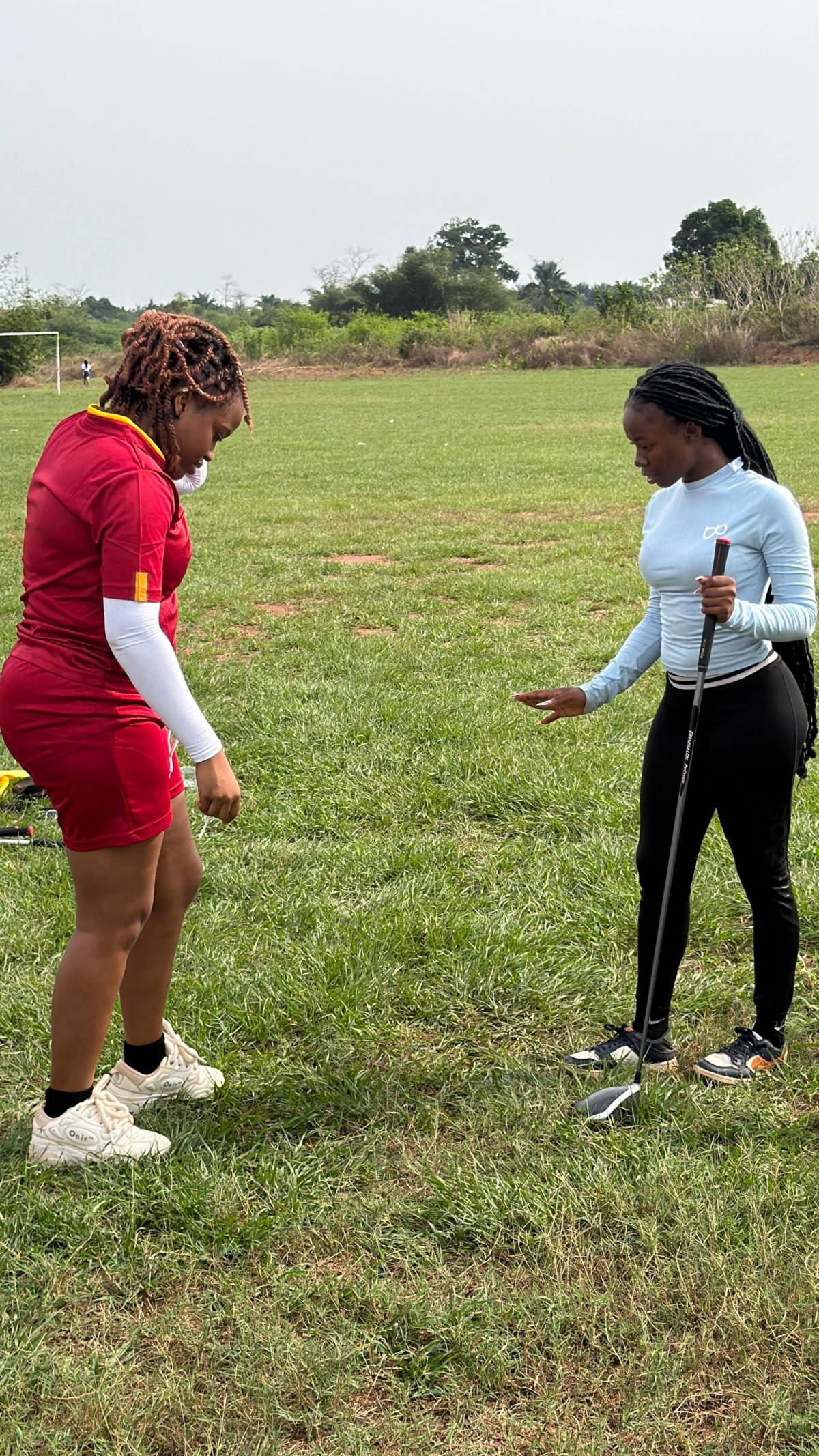 At Sports University of Nigeria.