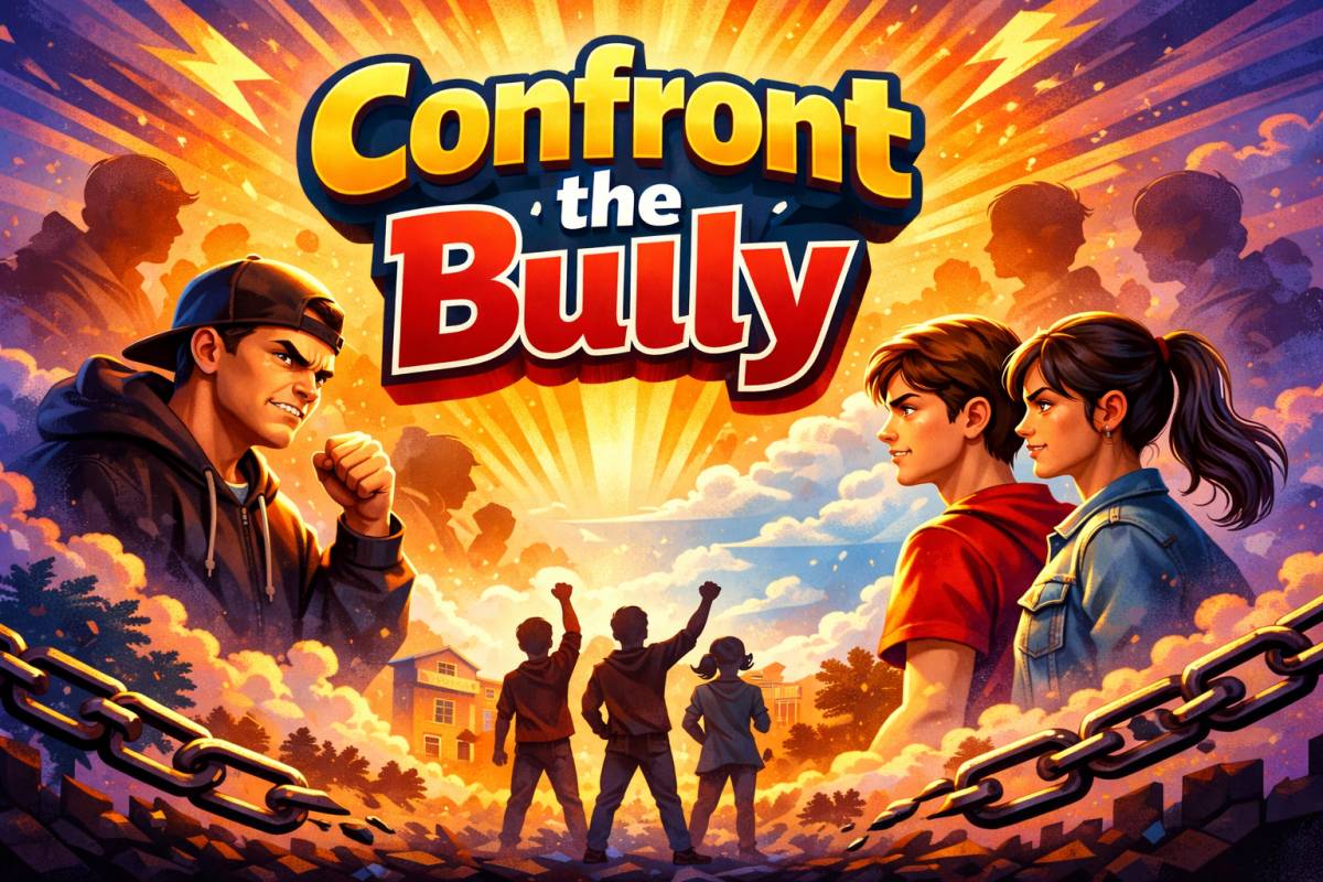 Confront the Bully
Confront the bully. Bullies often act tough, but their behavior usually hides fe...