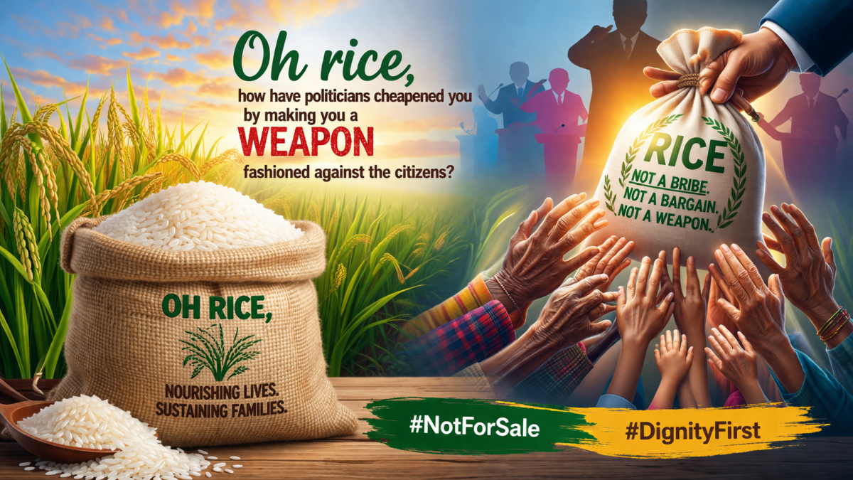 When Rice Became a Bargain
Oh rice, once a symbol of care and honest labour, how did you become a t...