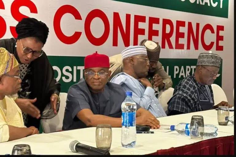 Atiku, Peter obi, Mark, Amaechi, Aregbesola, Galadima rejected 2026 electoral reform law