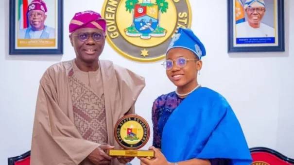 14-year-old girl becomes Lagos one-day governor