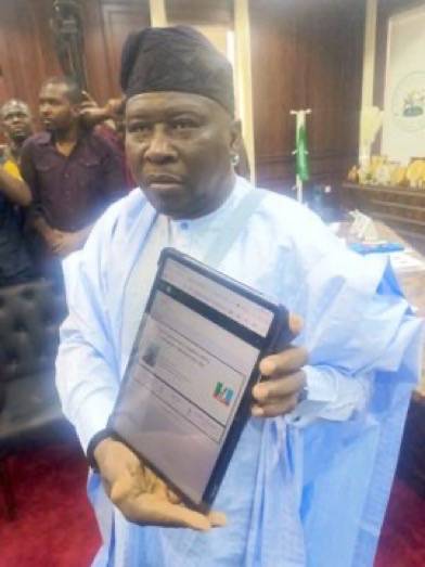 JUST IN: Adamawa Governor Fintiri Officially Joins APC