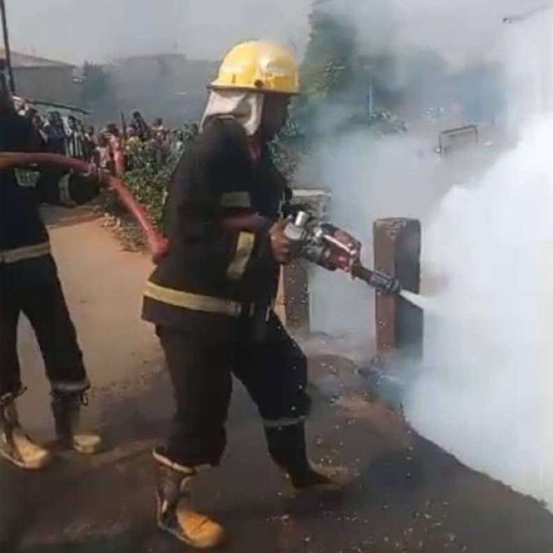 Oyo fire agency recovers two bodies, rescues one