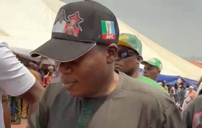Sunday Igboho in APC Cap Sparks Outrage and Controversy