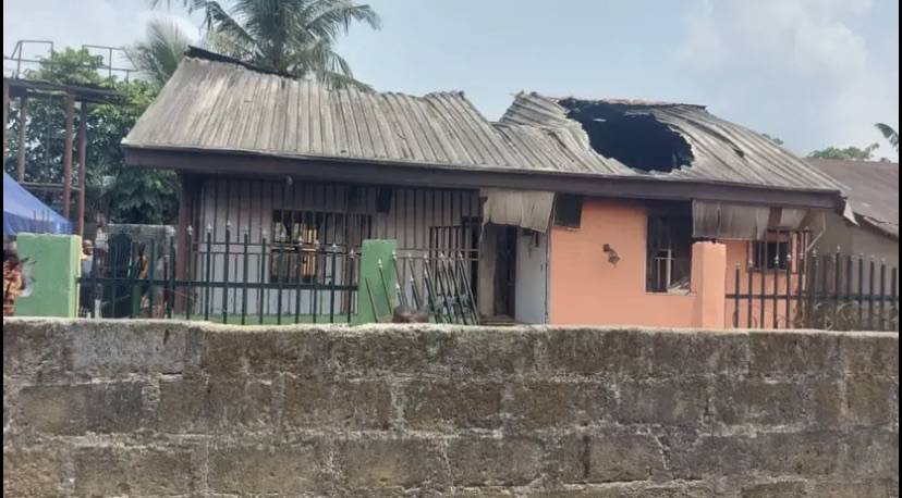 Thugs Set ADC Ward Office Ablaze Hours Before Amaechi’s Arrival in Rivers