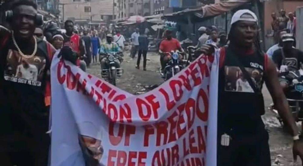 Sowore Leads Free-Nnamdi-Kanu Protest In Abia