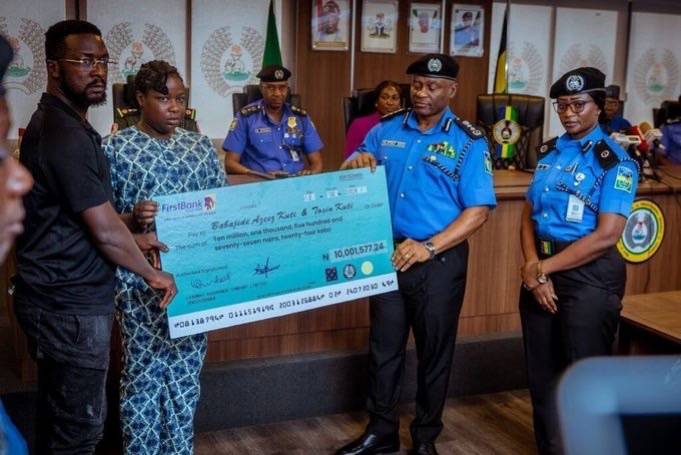 IG presents N2.4bn cheques to families of fallen officers