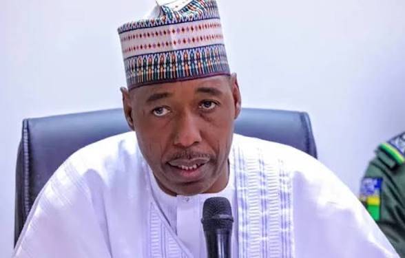 Borno Governor Zulum Warns Of Two Suicide Bombers Plotting Attacks In Maiduguri During Eid
