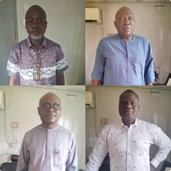 Police Arrest 4 Men for allegedly using the name of FCT Minister, Nyesom Wike, to defraud a Military...