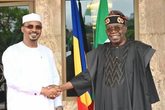 Tinubu receives Chad President Déby at Aso Rock