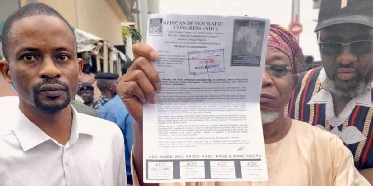 ADC Petitions INEC, Demands Amupitan’s Removal Over Gross Misconduct