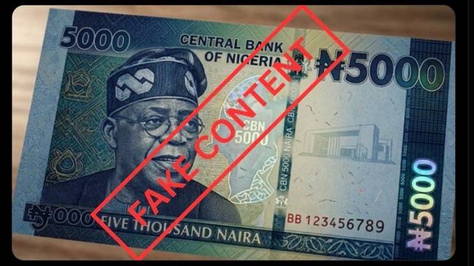 The Central Bank of Nigeria (CBN) has warned of a “fake” viral N5,000 banknote circulating on social...