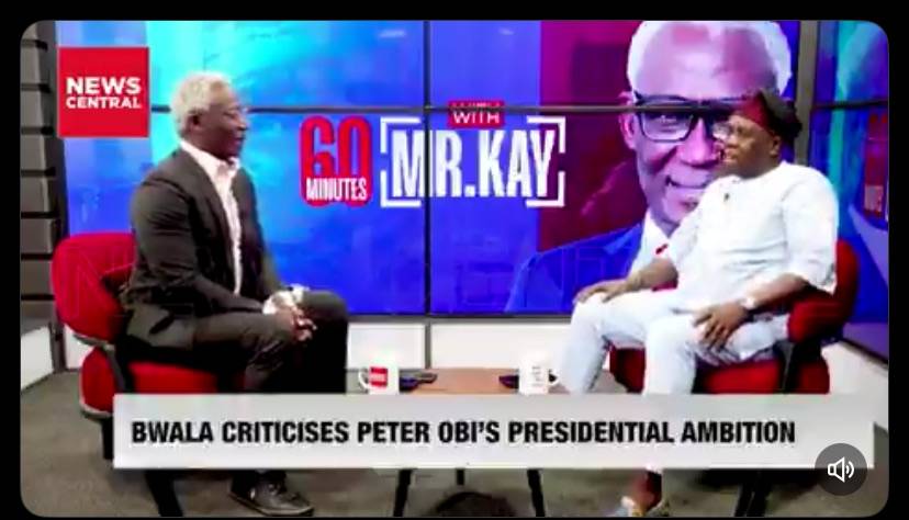 “Peter Obi’s unofficial spokesperson is Rufai Oseni. He is part of his team. I am telling you that i...