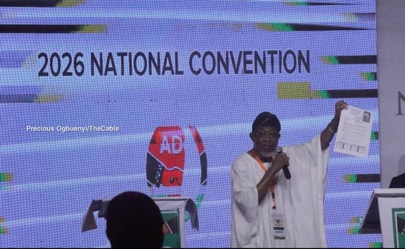 Rauf Aregbesola, national secretary of the African Democratic Congress (ADC), has described Presiden...