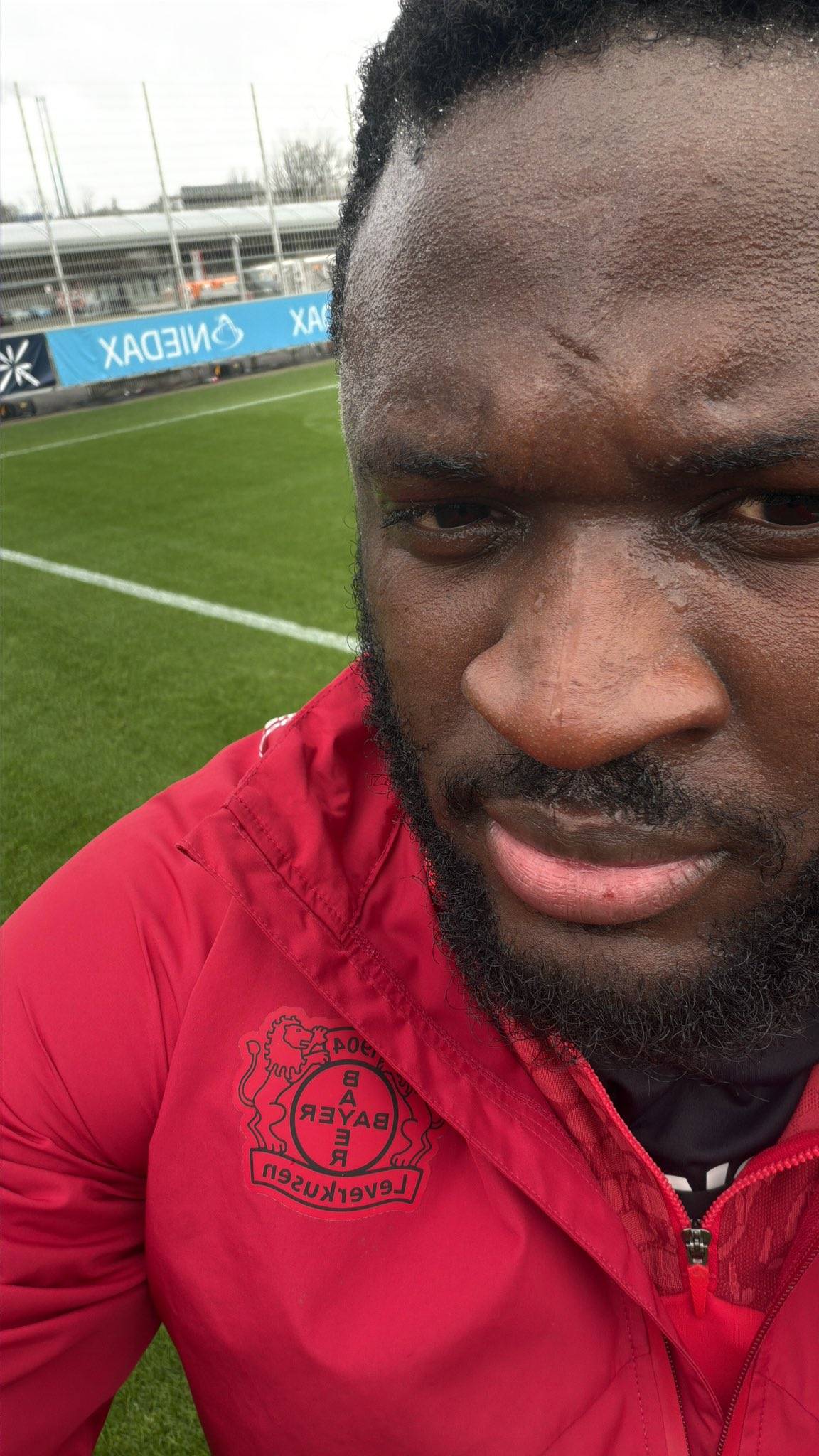 Super eagles ๐ฆ
of Nigeria ๐ณ๐ฌ player Victor Boniface Resumes Training After Knee Surgery