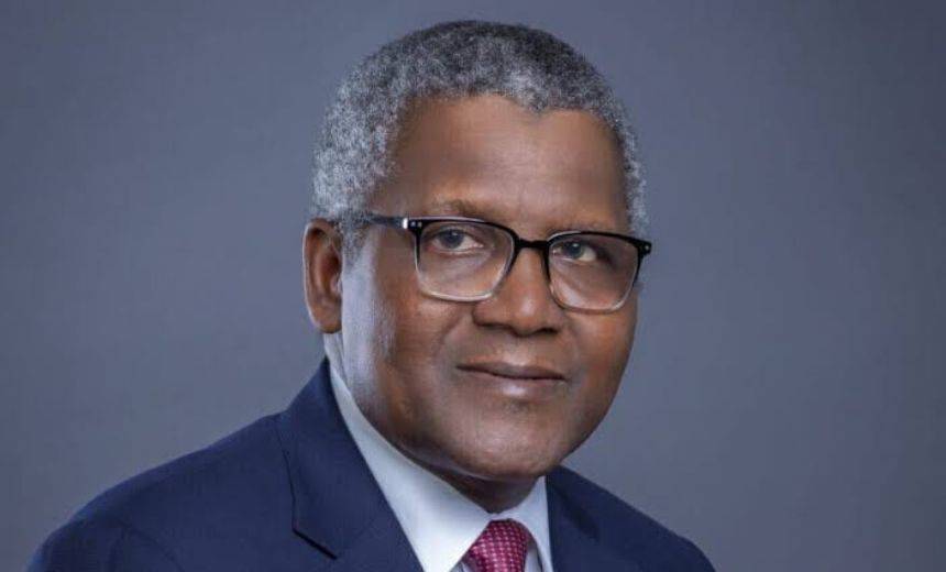 Aliko Dangote has projected the Naira could strengthen to around N1,100 to the dollar by end of the...