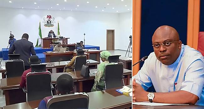 The Rivers state house of Assembly Halts Impeachment Proceedings Against Governor Fubara and his D...