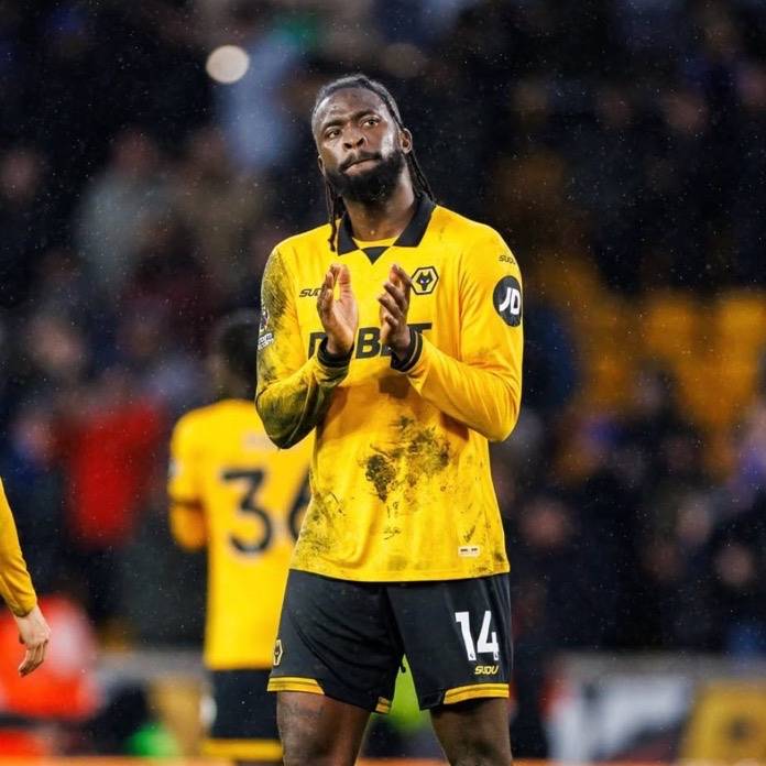 Tolu Arokodare has been racially abused as he states on his social media accounts.