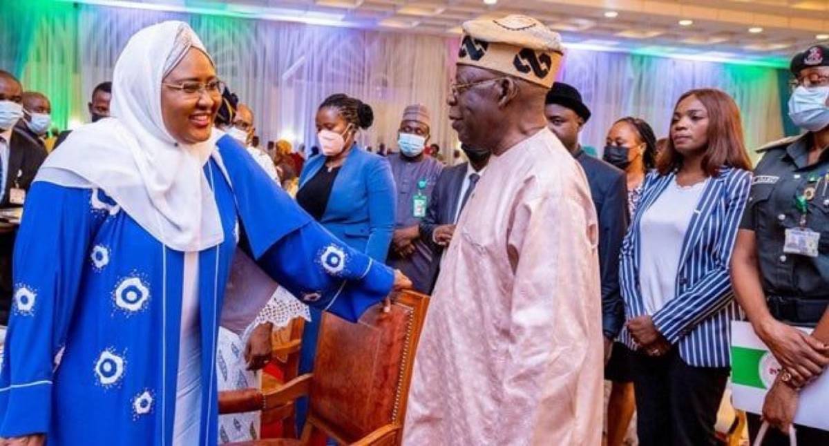 President Bola Tinubu hailed Aisha Buhari. Calls her an ‘Amazon’ at her 55th birthday