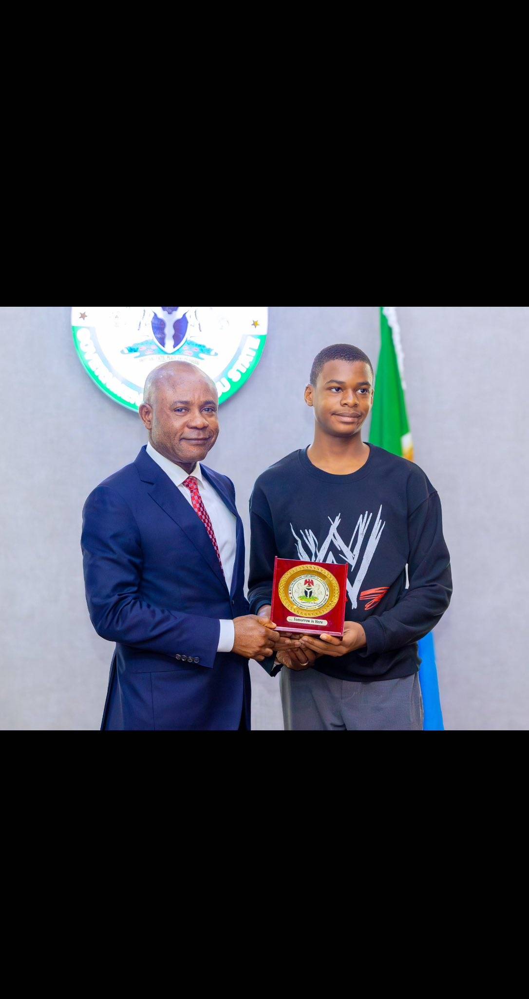 15-year-old Guinness World Record holder Kanyeyachukwu Tagbo-Okeke is set for a symbolic bicycle rid...