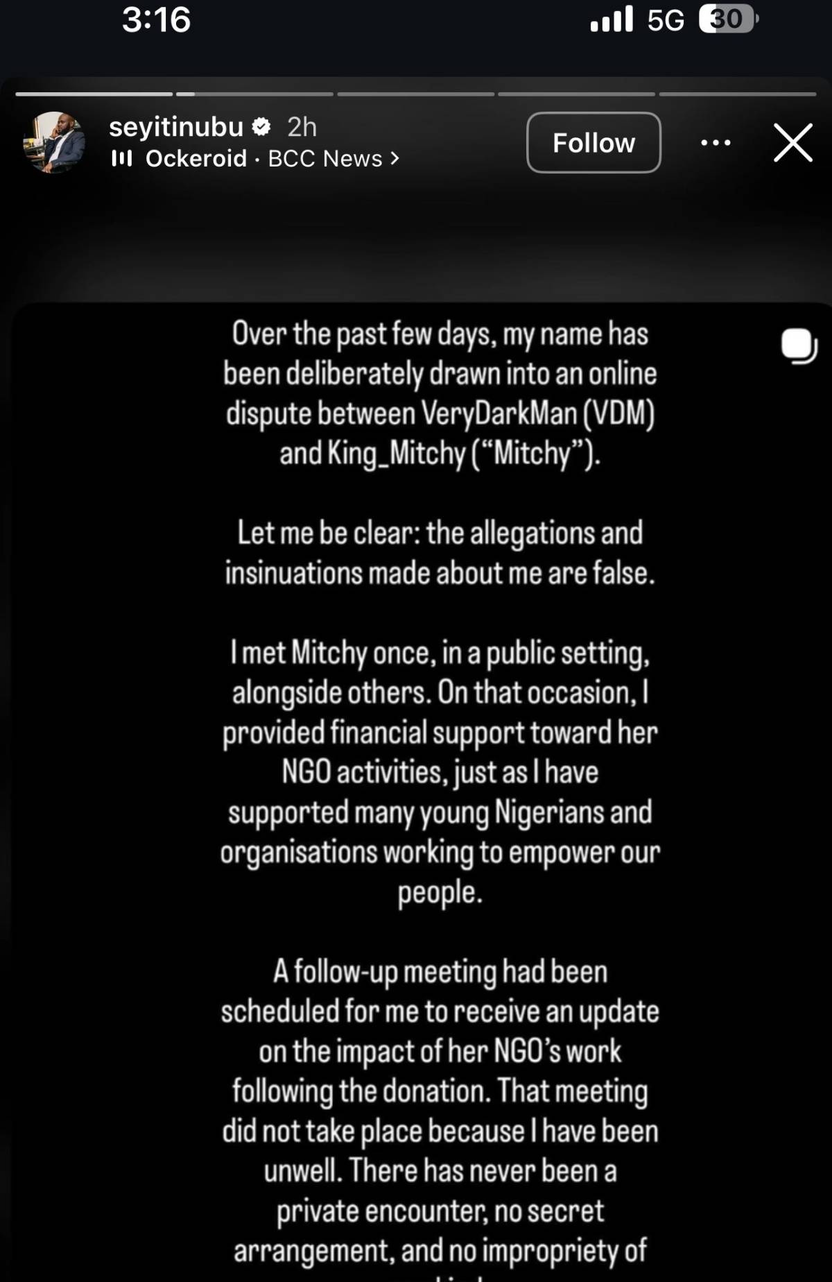 Seyi Tinubu finally breaks silence 🗣️