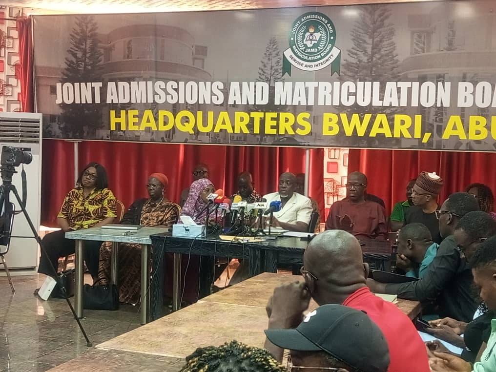 The Registrar and Chief Executive Officer of the Joint Admissions and Matriculation Board, Professor...