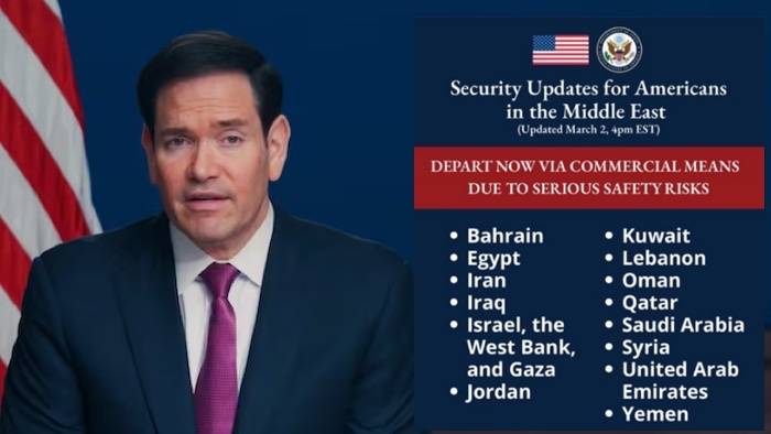 USA πΊπΈ has urged its citizens to leave Middle Eastern countries as the conflict with Iran continues.