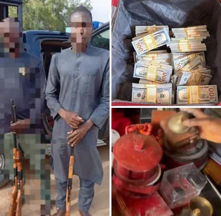 The Nigeria Security and Civil Defence Corps, NSCDC, Kano State Command, has arrested a suspected gu...