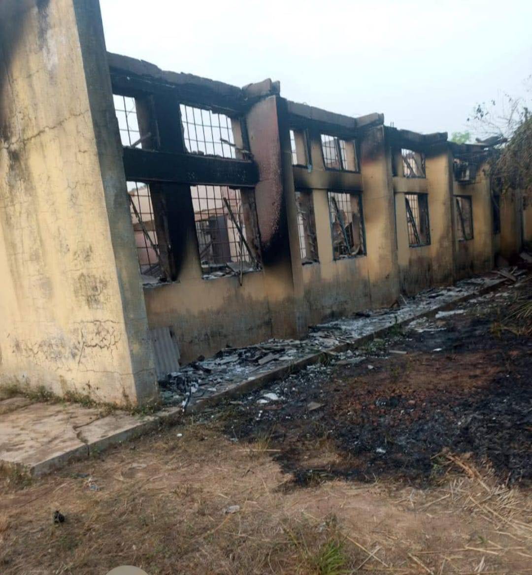 Fire guts federal college of education in enugu state
