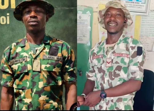 Nigerian soldier Lance Corporal Rotimi Olamilekan allegedly arrested for calling on Politicians, Gov...