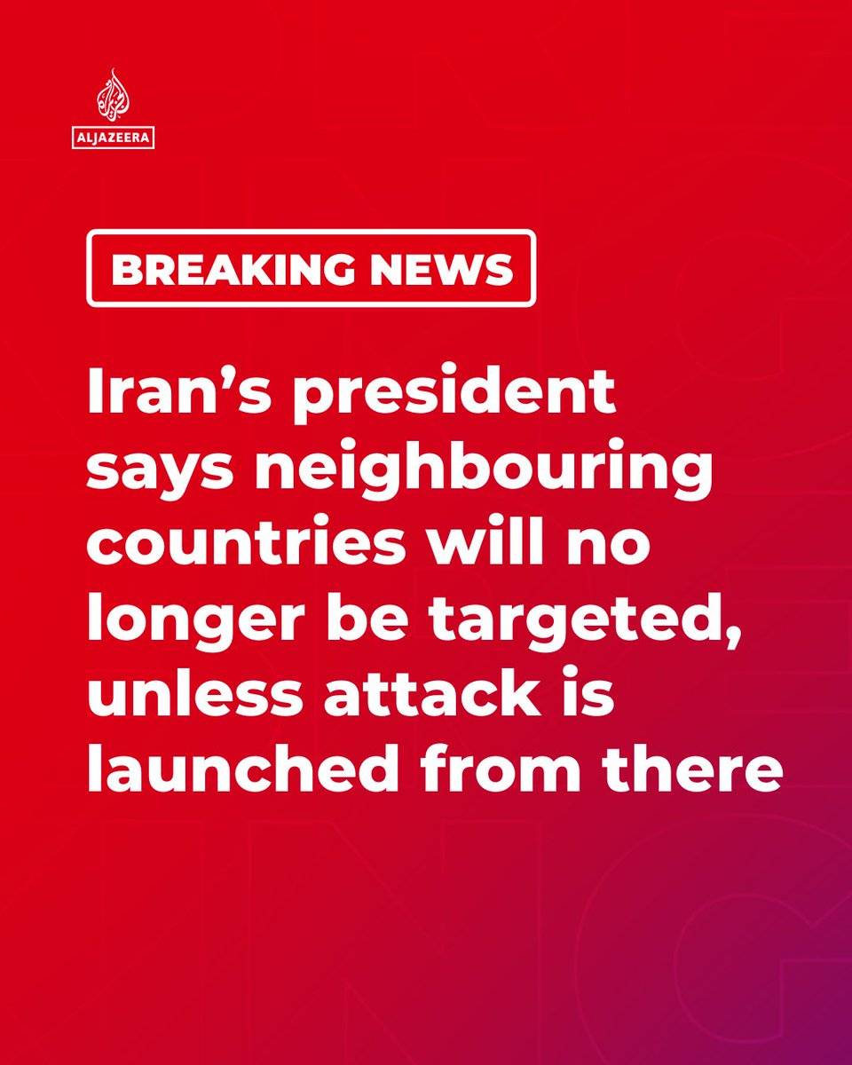 Iran’s interim leadership council has approved that neighbouring countries will no longer be attacke...