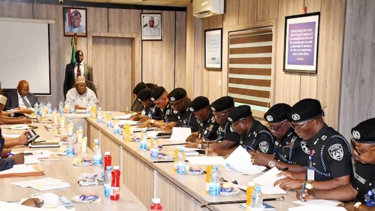 The Police Service Commission elevates seven AIGs to DIG rank, charges them to uphold professionalis...