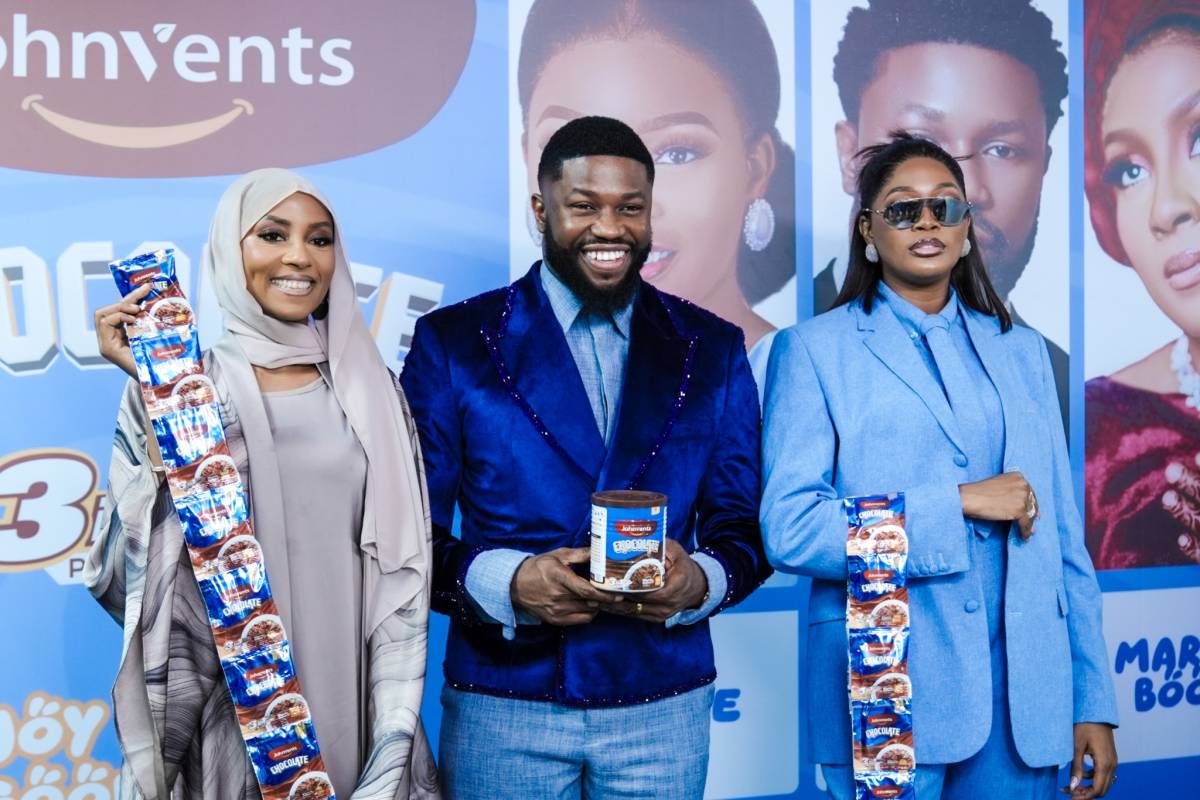 Johnvents Foods signs KieKie, Stan Nze and Maryam Booth as Brand Ambassadors For its flagship produc...