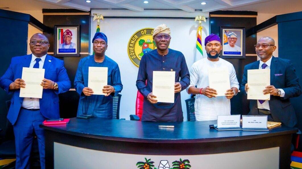 Lagos State Governor Babajide Sanwo-Olu officially signed the Lagos State Electricity Law 2024 and i...