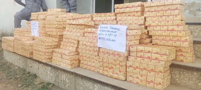 The Nigeria Customs Service has intercepted 248,500 tablets of Tramadol Hydrochloride (250mg), a con...