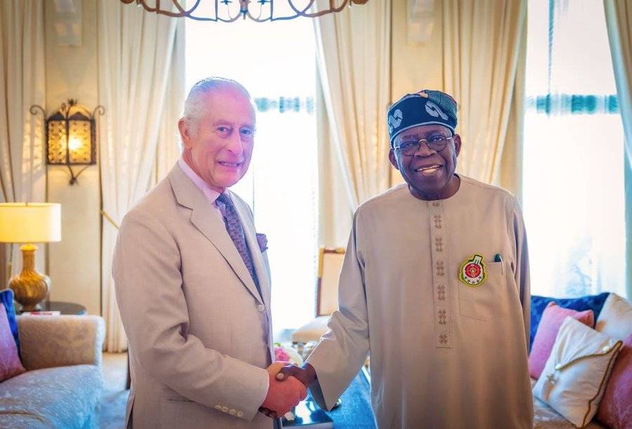 The UK to restrict airspace and roads during President Bola Tinubu’s state visit to King Charles