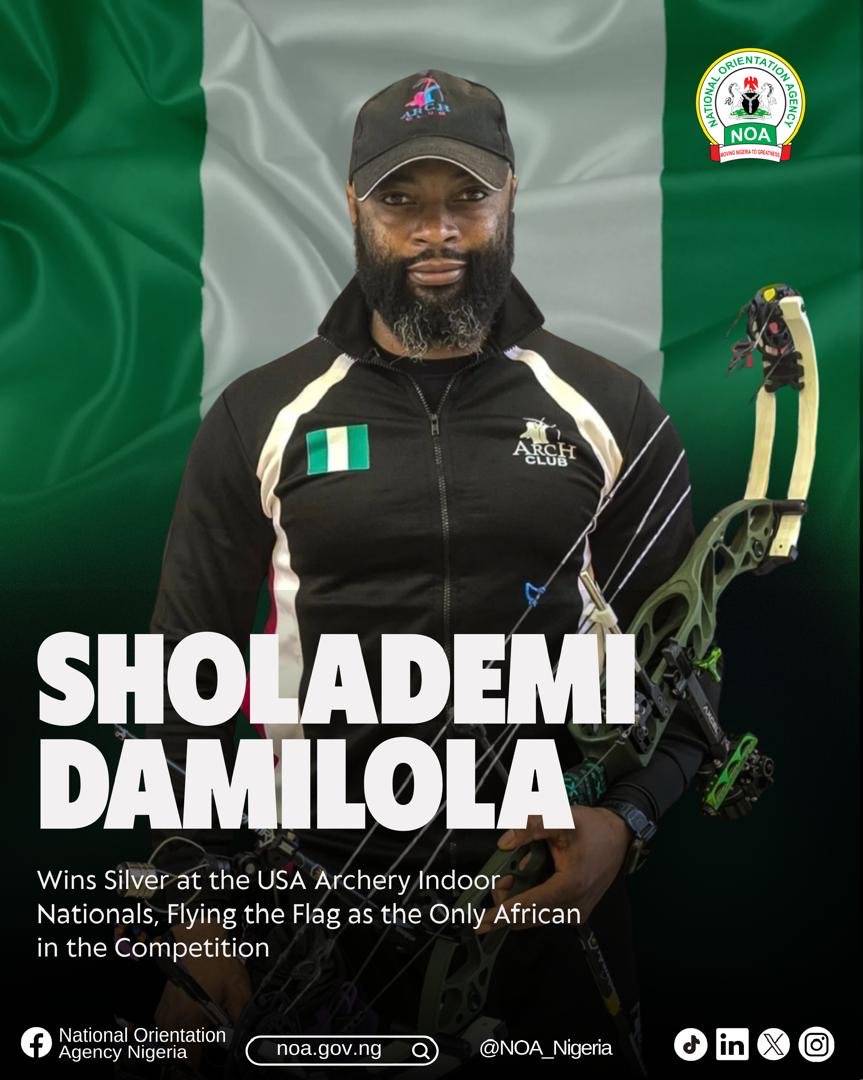 Nigeria’s 🇳🇬 Sholademi Damilola,has once again brought Nigeria into the global discussion on archery...