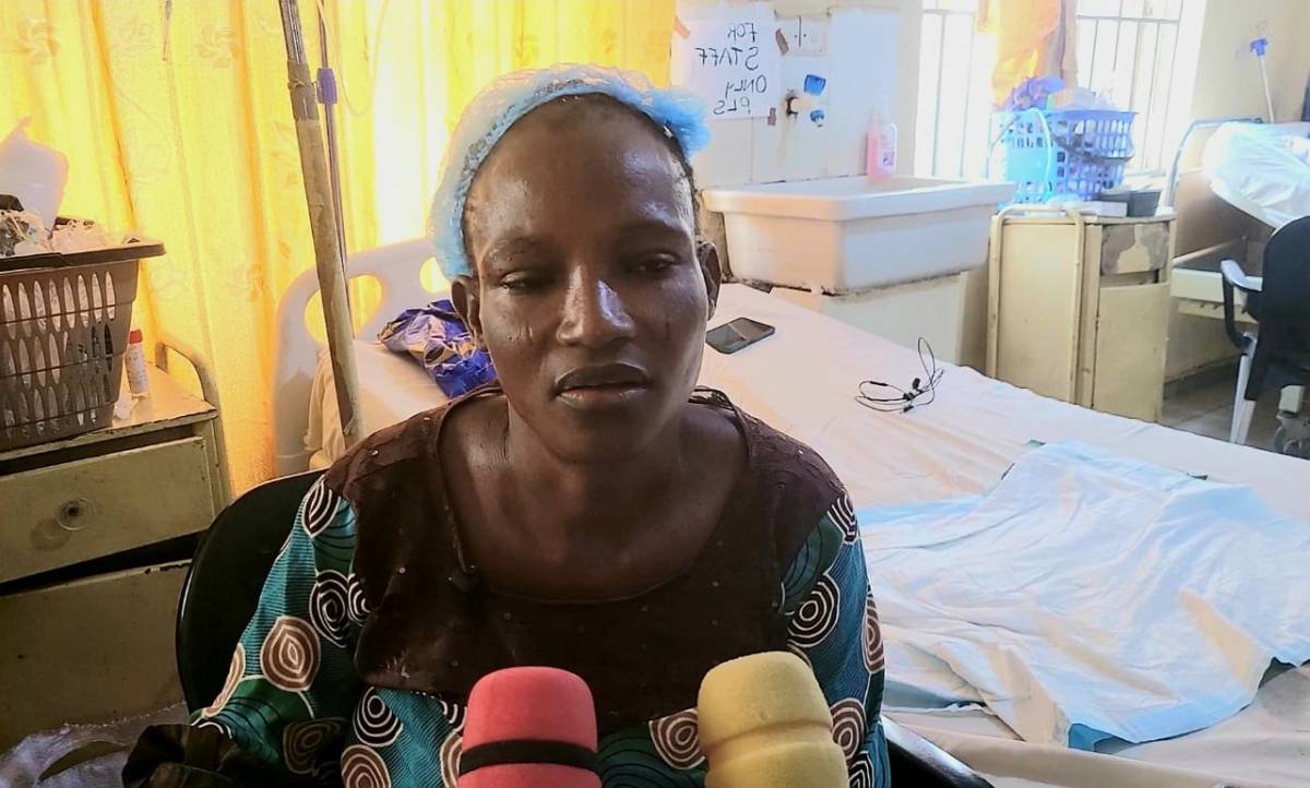 An Ogun State housewife and mother of five children, Mrs Mufiat Olateju, has delivered a set of quad...