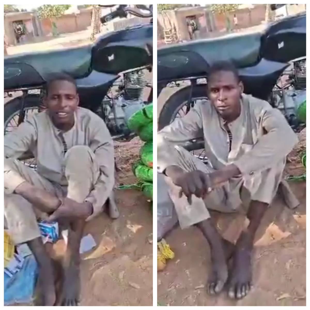 Troops of the Nigerian Army have arrested a suspected ISWAP member transporting motorcycles tyres a...