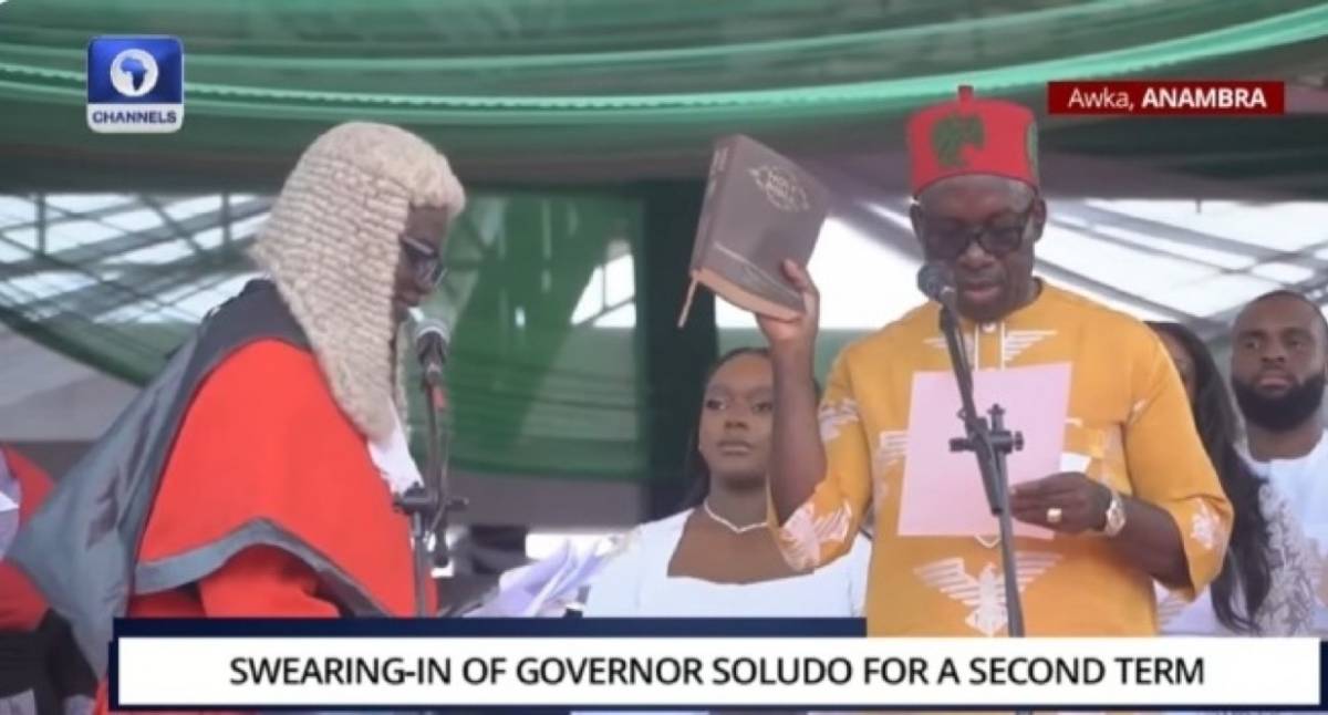 Soludo Sworn-In For Second Term as Anambra Governor
