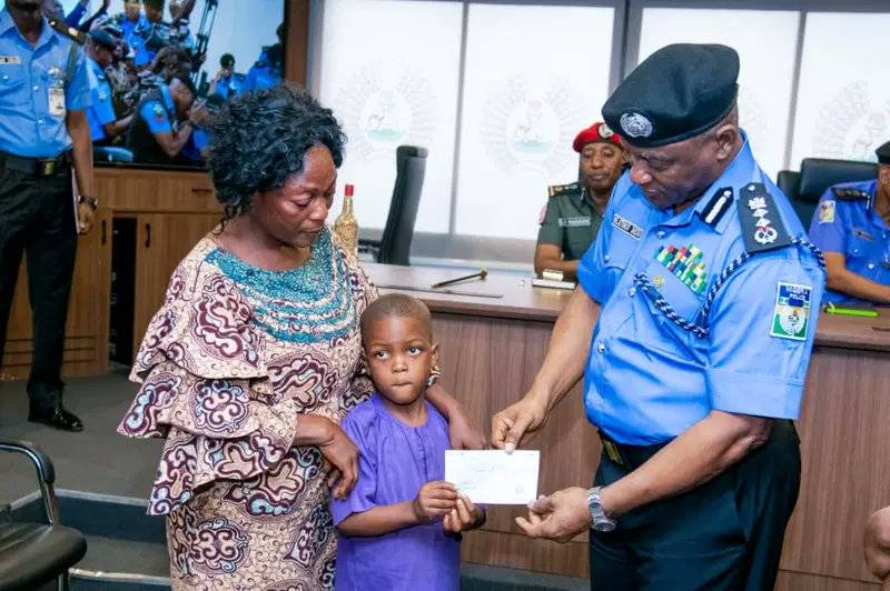 The Inspector-General of Police, IGP Olatunji Rilwan Disu, has presented cheques totaling over N2.43...