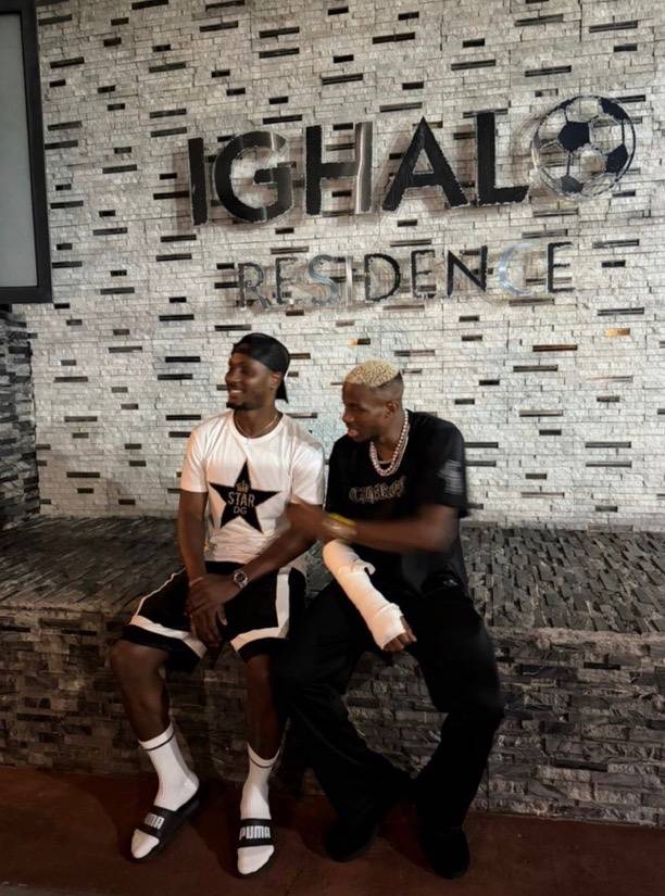 “Big brother. Big legend. Mentor.”

Victor Osimhen X Odion Ighalo
